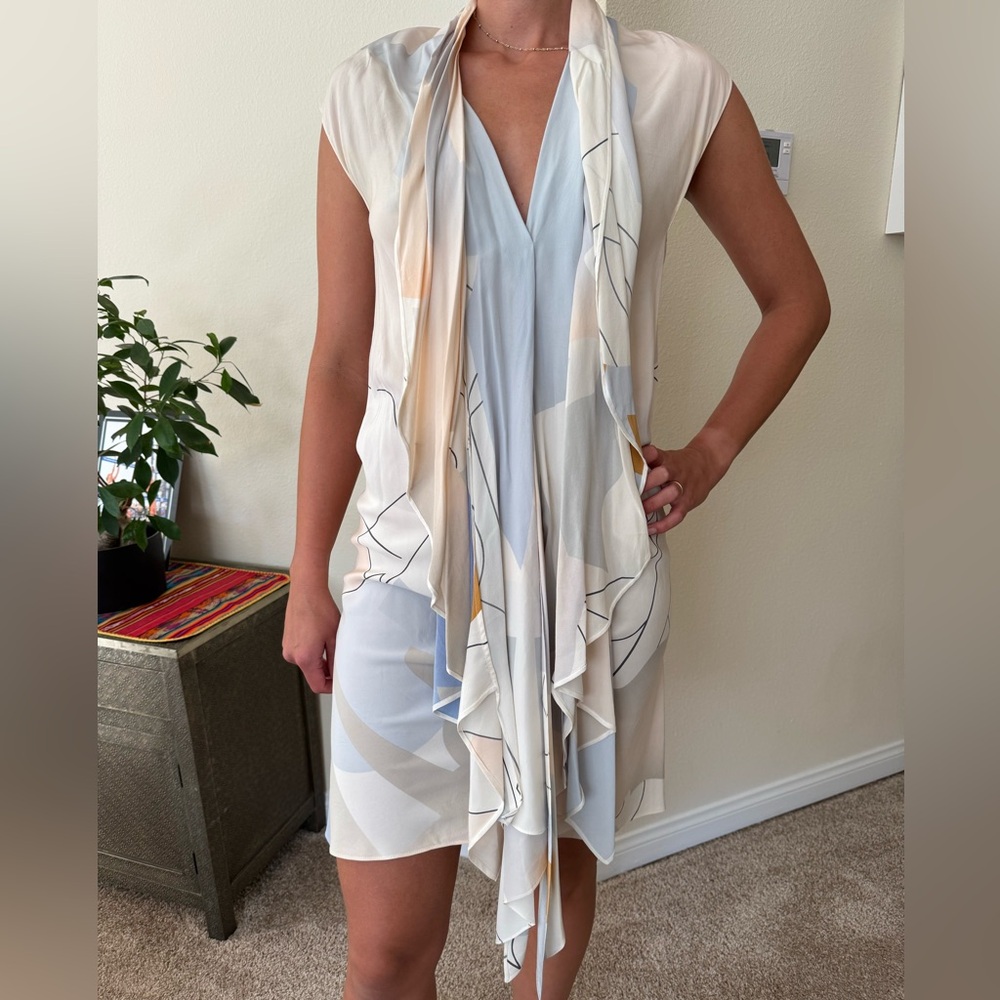 Diane von Fürstenberg 100% silk dress size 10